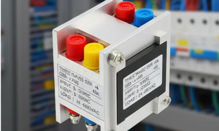 رله اس اس ار40 آمپر سفید